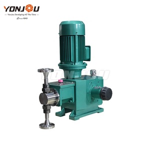 Pompa dosatrice per acido chimico con misurazione automatica a membrana programmabile a stantuffo - Product Image 2