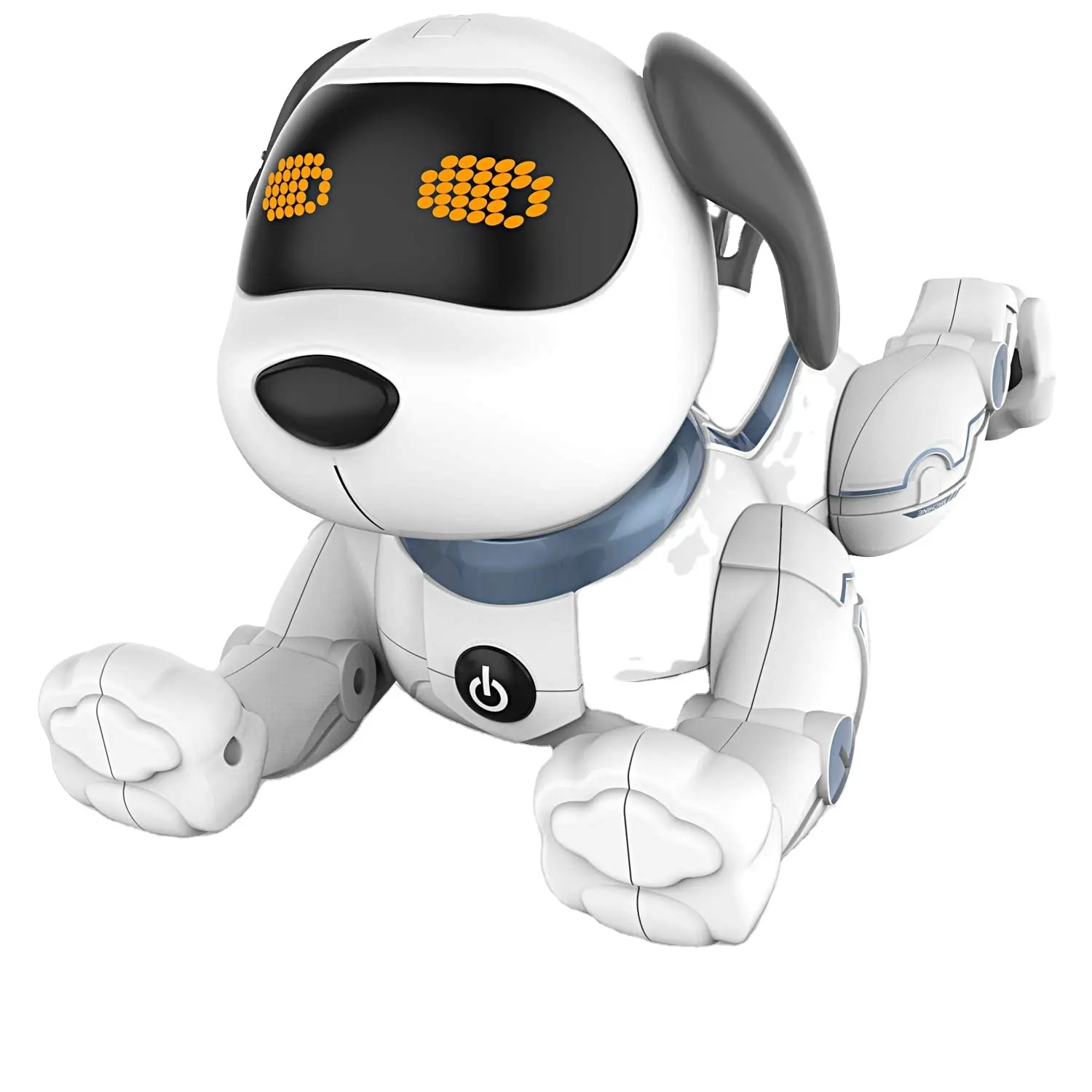 Robo Pets Robot Perro Juguete para Niñas y Niños-Control Remoto Robot Juguete Cachorro con LED Sonido FX Interactivo Mano Movimiento Gestos