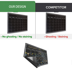 Lịch Từ Tính Hàng Tháng Bảng Đen Xóa Khô Cho Tủ Lạnh Nhà Bếp - Product Image 6