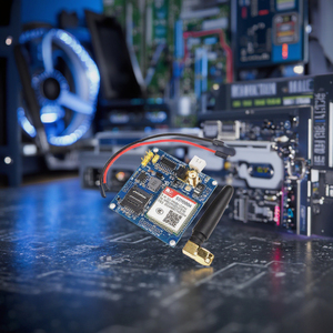 SIM800A GSMモジュール開発ボードワイヤレスTC35i GPRS SMS音声通信インターフェースネットワークインターフェース統合 - Product Image 4