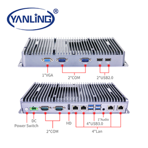 出售无风扇电脑核心I3 I5 I7 9-36V宽输入4 COM端口4g局域网M.2 TPM2.0 VESA嵌入式工业电脑,用于信息亭自动化 - Product Image 2