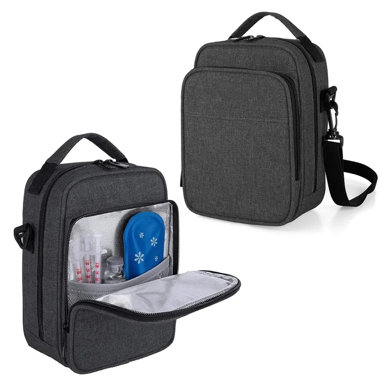 Medicine Blood Vaccine Carry Cold Cooler Bag Ventas al por mayor para transporte/Almacenamiento