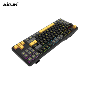 Triple Mode Wireless Rechargeable Gaming <strong>Keyboard</strong> with <strong>Mechanical</strong> Switch-Gasket 5 Structure-RGB Backlight-Multi OS-Smart Display - Product Image 5