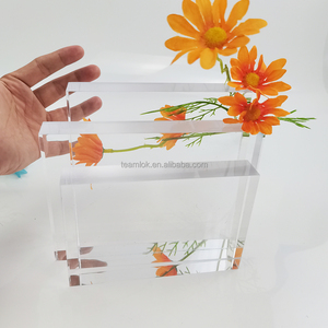 Thick Acrylic Block Photo <strong>Frame</strong> Acrylic Frameless Picture <strong>Frame</strong> 5x7 6x6 6x8 8x8 <strong>8x10</strong> Customized 3x5 4x4 4x6 5x5 Plastic <strong>4</strong> Color - Product Image 6