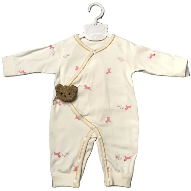 رومبير أطفال بالجملة دعم التخصيص مجموعات ملابس الطفل 0-3 أشهر ملابس حديثي الولادة في المخزون