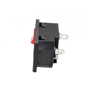 IEC 320 C7 C8電気インレット10AヒューズAC電源ソケット、ON OFFロッカースイッチ付き - Product Image 4