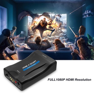 Adaptador convertidor HDMI a SCART, convierte la señal digital de video y audio HDMI 1080P a señal analógica SCART CVBS - Product Image 6