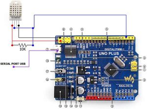 DHT22/AM2302 <strong>Digital</strong> <strong>Temperature</strong> Humidity <strong>Sensor</strong> Module for Arduin Electronic Practice DIY Replacement for SHT11 SHT15