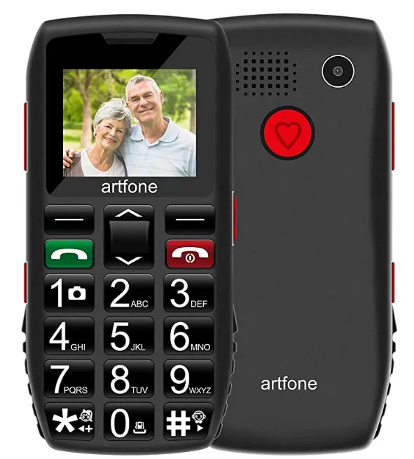 Artfone-teléfono móvil para personas mayores, venta directa de fábrica China, OEM/ODM, artfone C1