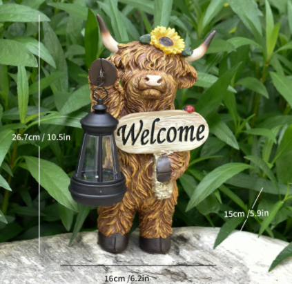 A/ lantern highland cow