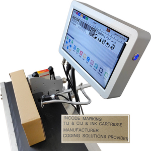 Máquina de codificación de código de barras de caducidad de fábrica INCODE TIJ, dispositivo de código de barras y fecha, impresora de inyección de tinta para línea de montaje de producción de plástico - Product Image 2