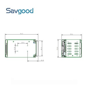 Savgood EIS 1/2.8 "küçük 30x optik Zoom akıllı tespit 4.7 ~ 141mm Lens Starlight ağ blok kamera modülü açık SDK FCB değiştirin - Product Image 6