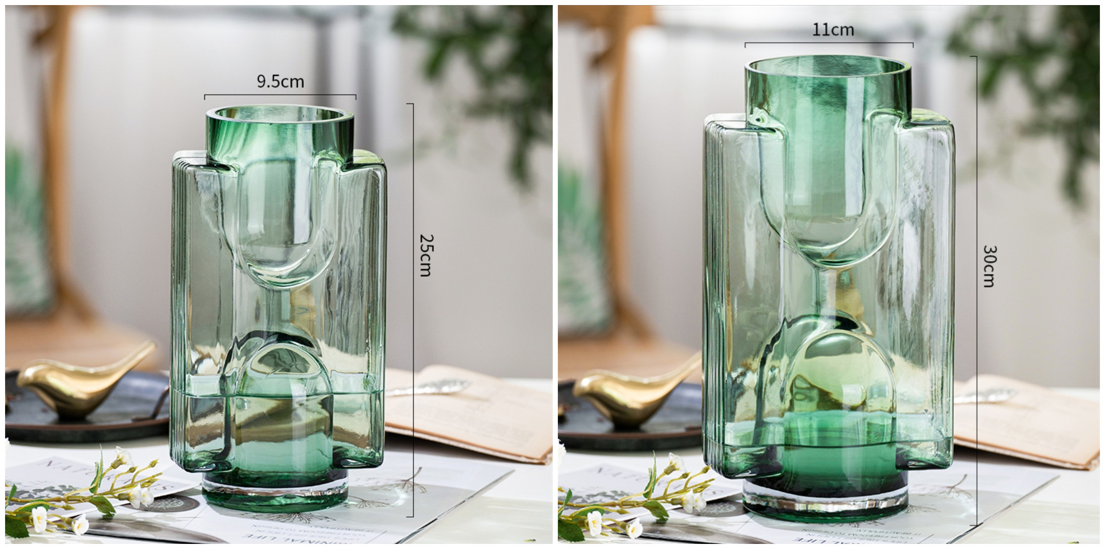 Factory Produced Wholesale Glass Luxury Vases