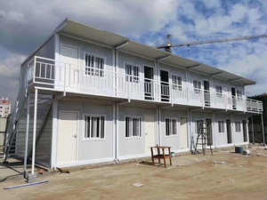 สำเร็จรูปแพ็คแบบแยกส่วนตู้คอนเทนเนอร์เคลื่อนที่คุณภาพสูง Casas prefabricadas 100 M.2 4 dormitorios 2022 - Product Image 2
