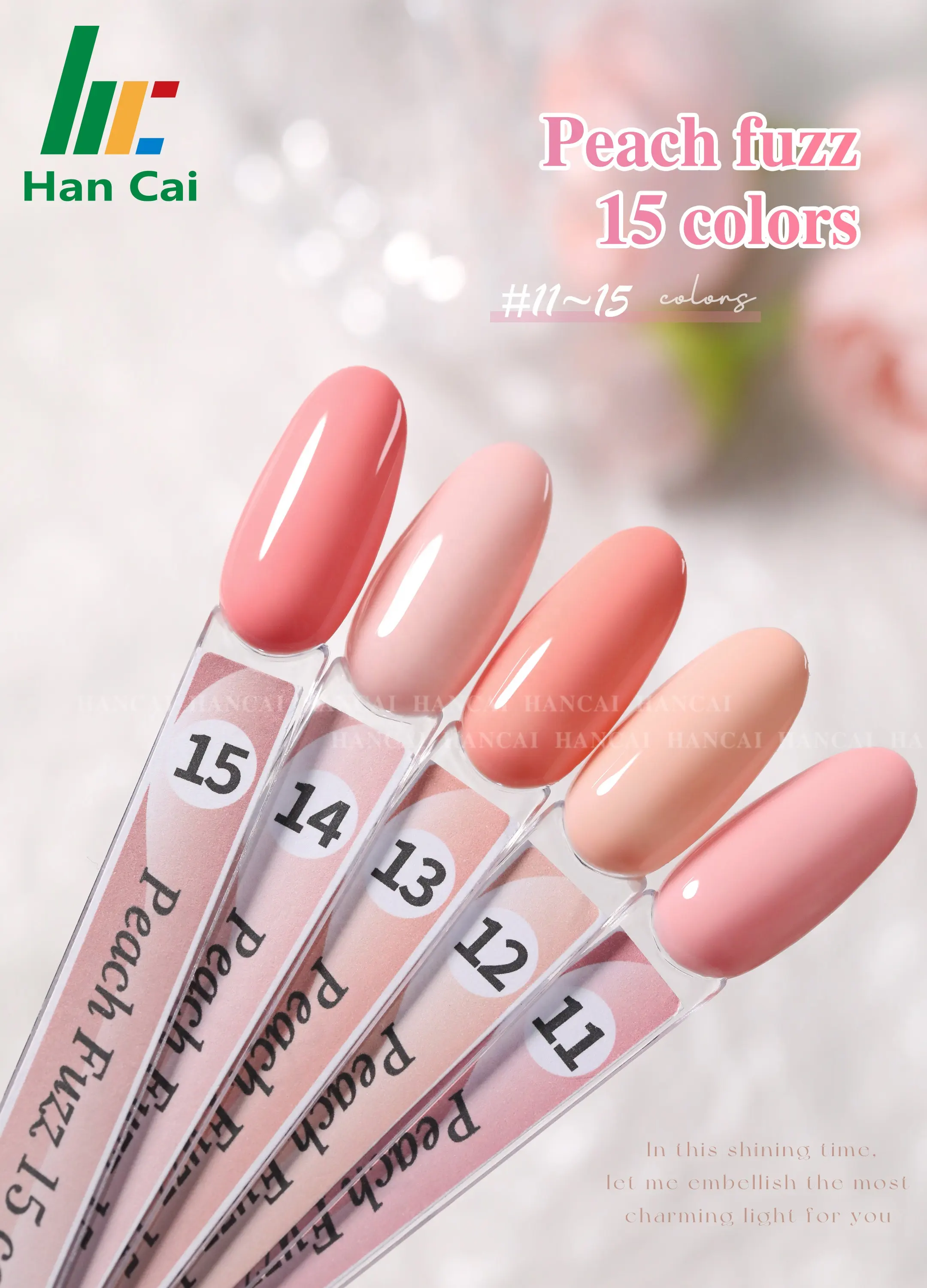 Bán buôn 15ml thạch Chất lượng cao Gel Polish Nail chủ đề màu hồng nude ngâm tắt UV Gel Sơn móng tay