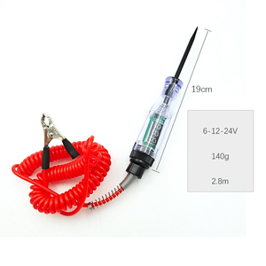Probador de circuito LED Digital de luz de prueba automotriz de alta resistencia, probador de circuito de coche multifuncional, herramienta de prueba de voltaje eléctrico - Product Image 5