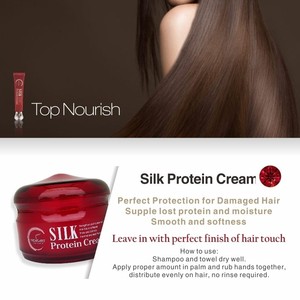 Parlaklık ve yumuşaklık yoğun nem ve beslenme Defrizz Newark ipek Protein krem - Product Image 4