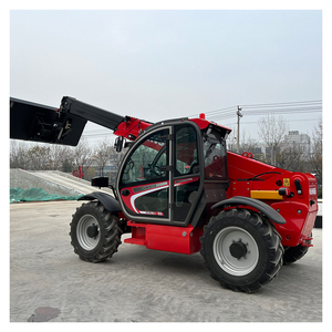 7 Metre bom Heave 4ton yük teleskopik Forklift 4wd Telehandler ile Vanse Epa dizel motor teleskopik işleyici - Product Image 6