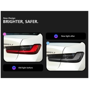 ไฟท้าย LED สำหรับ BMW G28 G20 2019-2023เลนส์ใส325i อุปกรณ์ปรับ320i พร้อมไฟตัดหมอก DRL 12V ใหม่