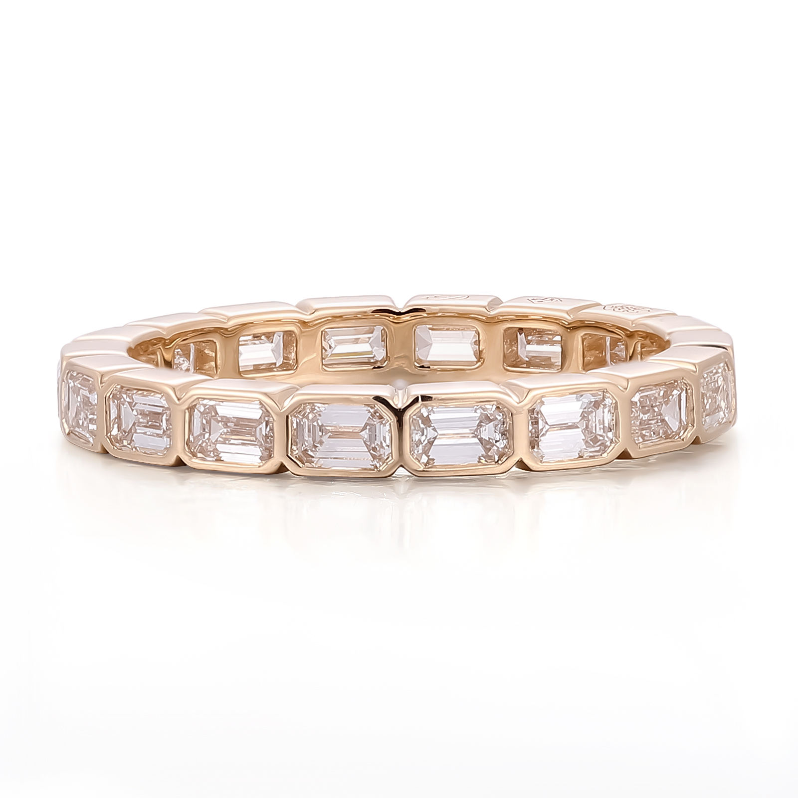 แหวนเพชรแล็บทอง 18K แท้