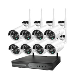 Barato de fábrica 4 8 CHsecurity 5MP sistema de cámara de red Sistema de Vigilancia inalámbrico Wifi Nvr kit 3MP sistema de cámara de seguridad - Product Image 1