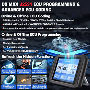 D9 MAX OBD2 Scanner-Diagnose tools J2534 ECU-Programmierung Pre-Scan Post-Scan FCA AutoAuth Automotive Diagnostic Scanner - Product Image 4