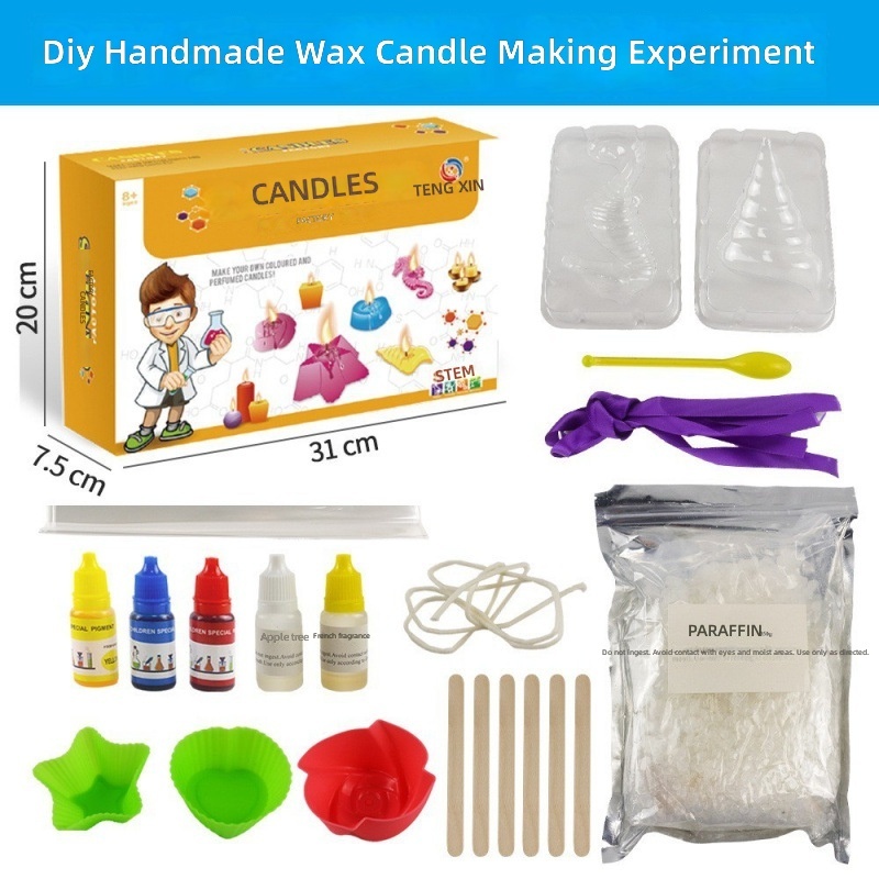 DIY handmade candle experiment kit