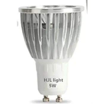 Регулируемый потолочный Встраиваемый светодиодный светильник, 5 Вт, 400 лм, GU10, угол луча 13 градусов, светодиодная лампа точечного освещения, чипы COB