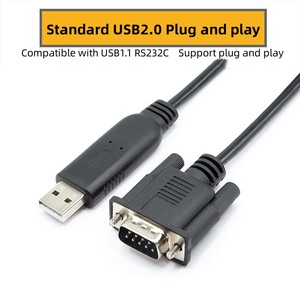 USB to <strong>RS232</strong> serial port cable <strong>Keyboard</strong> protocol conversion <strong>RS232</strong> connector to HID serial cable - Product Image 4