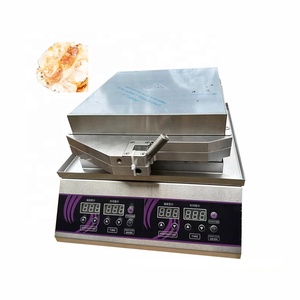 良いフィードバックプレートサイズ30 * 38cmシーフードパンケーキマシン化石ケーキパイスチーマー製造ベイカー機械