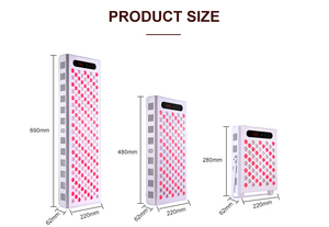 Güzellik cilt bakımı için LED ışık terapisi cihaz masaüstü kırmızı ışık tedavisi standı kırmızı ışık cihazı - Product Image 6