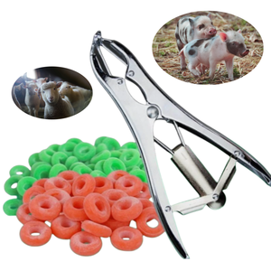 Thiến công cụ thiết lập chăn nuôi elastrator kìm với Vòng cao su cho cừu, heo con, bê elastrateur cho nam - Product Image 1