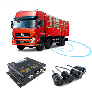 Sensor de aparcamiento Parktronic automático con 4 sensores, cámara de marcha atrás para coche, sistema de detección de Monitor de aparcamiento, pantalla Digital - Product Image 1