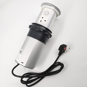 WIFI <strong>Remote</strong> Control Wireless Charging EU/US/<strong>AU</strong>/UK/<strong>AU</strong> Power Outlet Waterproof Pop up Tower Socket Table Smart Home with Speaker - Product Image 2