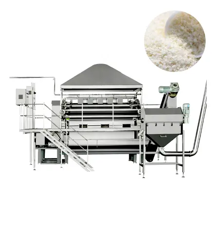Vendita calda Completamente automatica Nutrizionale polvere alimenti per l'infanzia di cereali che fa la macchina linea di lavorazione