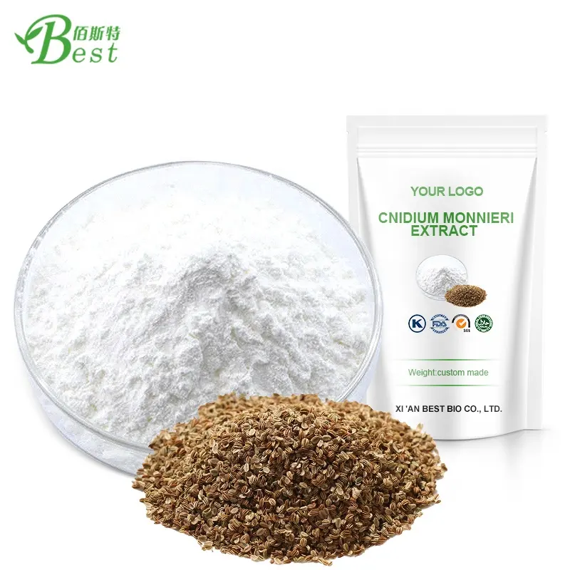 GMP manufacture cnidium monnieri extract powder/osthole 10%