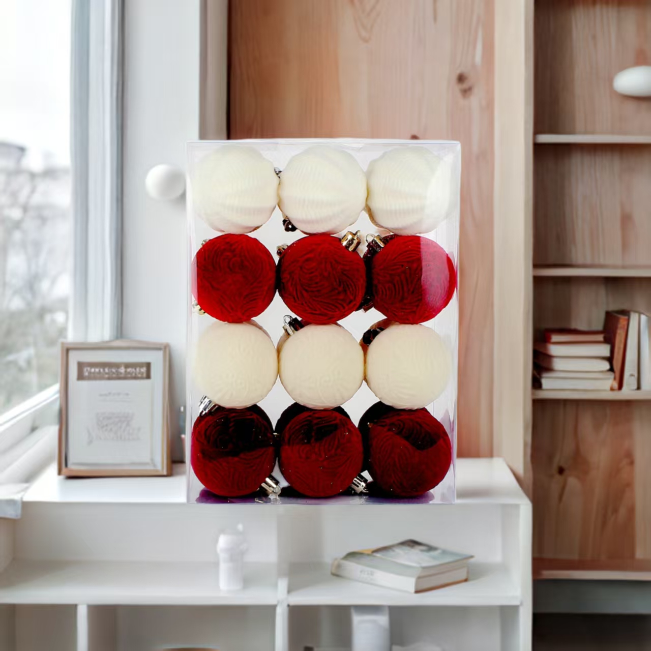 Burgundy+cream+red+white