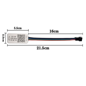 Модифицируемая Светодиодная лента WS2812B SK6812 LPD8806 DMX512 1903 RGB/RGBW Пиксельная Светодиодная лента дистанционный контроллер SP110E - Product Image 3