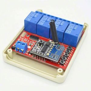 433M Wireless Remote/Network Signal Control App-gesteuerte Leuchten 5V 4-Wege-WIFI-Elektroschalter Smart Relay Switch