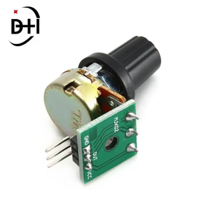 10K resistance <strong>potentiometer</strong> module adjustable resistance single-turn adjustable analog output 0-5V voltage