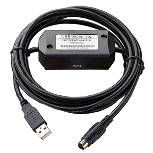 100% orijinal endüstriyel kontrol Plc mantık kontrol iletişim kablo USB kablo RS422 adaptörü USB-SC09-FX - Product Image 1