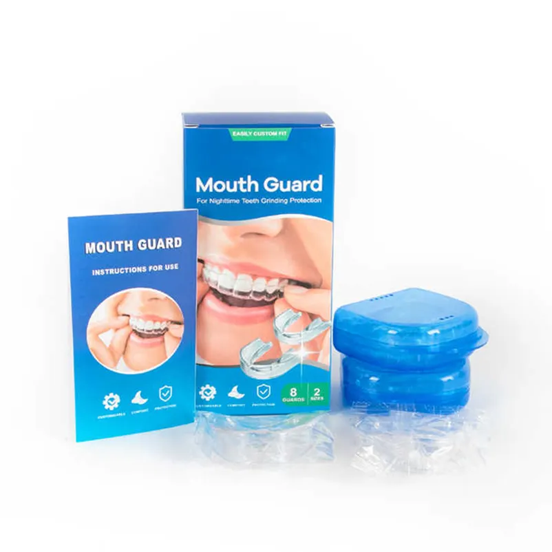Moldable Athletic Whitening Bandeja Anti-Ronco protetor bucal para dentes moagem apertando Bruxismo Produtos de higiene oral