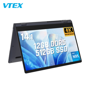 14インチ4Kビジネスホームコンピューター超スリム360度回転ヨガポータブルタッチスクリーン2in1タブレットノートブックラップトップPC - Product Image 1