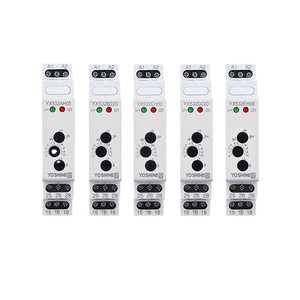 YX532A/B/C/<strong>D</strong>/E Time Relay Multi-Period Plastic Rail Type Relay Replacement - Product Image 1