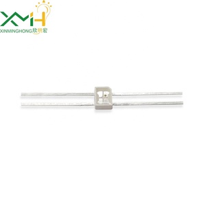 SMD LED แกนน้ำใสไดโอด LED 2 in 1 PLCC-4สีแดงและน้ำเงินสองสี - Product Image 5