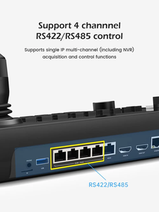 USD496จัดส่งฟรี V2ระบบสัมผัส ndi HX 4K HD Android 11หน้าจอขนาดใหญ่7นิ้ว PTZ IP จอยสติ๊กคีย์บอร์ดแบบเรียลไทม์ - Product Image 3