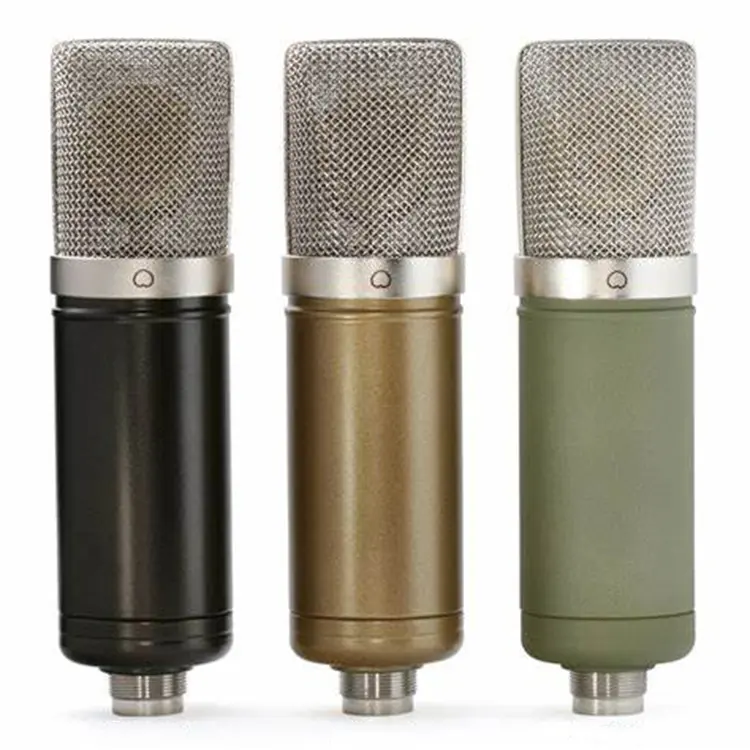 Kit vlogging para microfone, peças para gravação de placa de som e áudio, kit de microfone e gravação de streaming