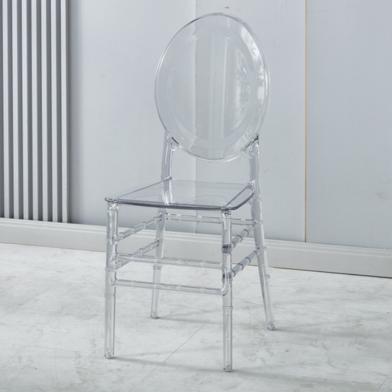 Chaise longue en cristal
