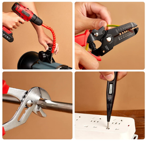 Hicen Cordless Hammer Drill Tool <strong>Kit</strong> 110Pcs Household <strong>Power</strong> Tools Drill Set with 21V Li-Ion Battery &amp; Charger for Home Tool <strong>Kit</strong> - Product Image 5