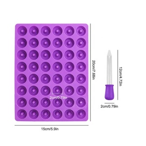 Khuôn bánh rán Silicone khuôn bánh rán tự làm bánh rán thả chiên Maker <span class=keywords><strong>Cutter</strong></span> Biscuit tem món tráng miệng bánh mì <span class=keywords><strong>Cutter</strong></span> khuôn Bếp nướng công cụ - Product Image 2